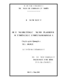 Luận văn Thạc sĩ Khoa học: Hiệu ứng SHG tăng cường nhờ plasmon bề mặt trên các cấu trúc nano kim loại