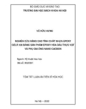 Tóm tắt Luận án Tiến sĩ Hóa học: Nghiên cứu nâng cao tính chất nhựa epoxy dian GELR 128 bằng sản phẩm epoxy hóa dầu thực vật và phụ gia ống nano cacbon