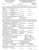 Đề thi giữa học kì 1 môn Hóa học lớp 12 năm 2022-2023 - Trường THPT Nguyễn Trãi, Quảng Nam