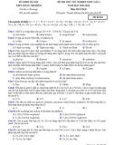 Đề thi thử tốt nghiệp THPT môn Hóa học năm 2022-2023 có đáp án (Lần 1) - Trường THPT Đoàn Thị Điểm, Hà Nội