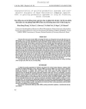 Scientific report: Characteristics of poultry systems and cost analysis - the benefits of vaccination campaigns HPAI prevention in livestock systems in Long An Province