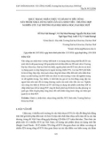 Thực trạng nhận thức và hành vi tiêu dùng sản phẩm nhựa dùng một lần của sinh viên - trường hợp nghiên cứu tại trường Đại học Khoa học, Đại học Huế