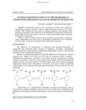 Research report: To study the effect of substituents on the properties of aniline by the method of approximate quantum AM1