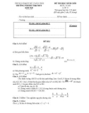 Đề thi học sinh giỏi môn Toán lớp 9 năm 2022-2023 có đáp án - Phòng GD&ĐT huyện Mù Cang Chải