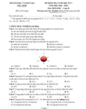 Đề thi học kì 1 môn Hóa học lớp 10 năm 2023-2024 - Sở GD&ĐT Bắc Ninh