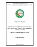 Luận văn Thạc sĩ Khoa học môi trường: Nghiên cứu xác định hệ số phát thải các chất khí ô nhiễm từ hoạt động đốt rơm rạ vùng Tây Nam Bộ