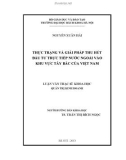 Luận văn Thạc sĩ Khoa học: Thực trạng và Giải pháp thu hút Đầu tư trực tiếp nước ngoài vào khu vực Tây Bắc của Việt Nam