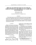 Động lực học phản ứng quang xúc tác phân hủy phenol đỏ trong pha lỏng trên xúc tác TiO2 biến tính bằng Doping Nitơ