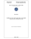 Luận văn Thạc sĩ Sinh học: Nghiên cứu đặc trưng khu hệ cá vùng biển vịnh Hạ Long, tỉnh Quảng Ninh