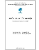 Khóa luận tốt nghiệp Quản trị doanh nghiệp: Một số biện pháp nhằm nâng cao hiệu quả nhân lực tại Công ty Cổ phần Vinh Vân Minh Vân