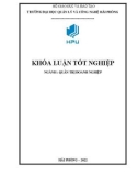 Khóa luận tốt nghiệp Quản trị doanh nghiệp: Một số biện pháp nâng cao hiệu quả sử dụng nguồn nhân lực tại Công ty cổ phần dịch vụ Cảng Hải Phòng