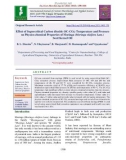 Effect of supercritical carbon dioxide (SC-CO2) temperature and pressure on physico-chemical properties of Moringa (Moringa oleifera Lam.) seed kernel oil