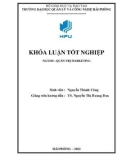 Khóa luận tốt nghiệp ngành Quản trị marketing: Hoàn thiện công tác Marketing tại Công ty Cổ phần Quảng cáo và Xây lắp Hải Phòng