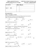 Đề thi học kì 1 môn Toán lớp 7 năm 2022-2023 có đáp án - Trường THCS Nguyễn Văn Trỗi, Bắc Trà My