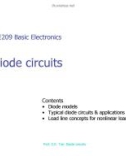 EIE209 Basic Electronics  Diode Circuits