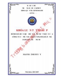 Khóa luận tốt nghiệp: Đánh giá hiệu quả hoạt động xuất khẩu hàng may mặc của Công ty dệt may Vinatex Đà Nẵng sang thị trường Mỹ