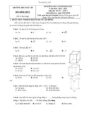 Đề thi học kì 1 môn Toán lớp 7 năm 2022-2023 có đáp án - Trường THCS Gò Vấp