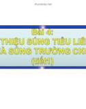 Bài giảng GDQP-AN - Bài 4: Giới thiệu súng tiểu liên AK và súng trường CKC (tiết 1)