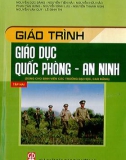 Giáo trình Giáo dục quốc phòng và an ninh (Tập 2): Phần 1 (Dùng cho sinh viên các trường Đại học, cao đẳng)