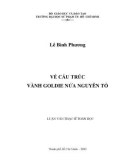 Luận văn Thạc sĩ Toán học: Về cấu trúc vành Goldie nửa nguyên tố