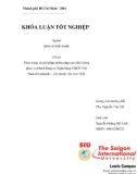 Khóa luận tốt nghiệp ngành Quản trị kinh doanh: Thực trạng và giải pháp nhằm nâng cao chất lượng phục vụ khách hàng tại Ngân hàng TMCP Việt Nam (Eximbank) – chi nhánh Tân Sơn Nhất