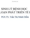 Bài giảng Sinh lý bệnh học rối loạn phát triển tế bào - PGS.TS. Trần Thị Minh Diễm (51 trang)