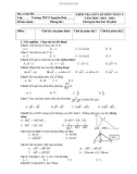 Đề thi giữa học kì 1 môn Toán lớp 9 năm 2023-2024 - Trường THCS Nguyễn Huệ, Đại Lộc