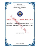 Khóa luận tốt nghiệp: Nghiên cứu văn hóa doanh nghiệp tại khách sạn Hoàng Cung (imperial) - Huế