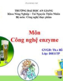 Công nghệ enzyme - Ứng dụng enzyme trong sản xuất bia