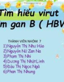 Tìm hiểu virut viêm gan B ( HBV)