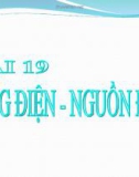 Bài giảng Dòng điện-nguồn điện - Vật lý 7 - GV. H.Đ.Khang