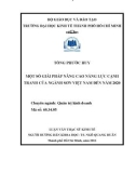 Luận văn Thạc sĩ Kinh tế: Một số giải pháp nâng cao năng lực cạnh tranh của ngành sơn Việt Nam đến năm 2020
