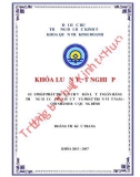 Khóa luận tốt nghiệp: Giải pháp phát triển dịch vụ bán lẻ tại Ngân hàng thương mại cổ phần Đầu tư và Phát triển Việt Nam – chi nhánh Bắc Quảng Bình