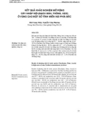 Kết quả khảo nghiệm mở rộng cây nhập nội (bạch đàn, thông, keo) ở vùng cao một số tỉnh miền núi phía Bắc