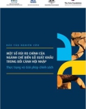 Báo cáo nghiên cứu: Một số rủi ro chính của ngành chế biến gỗ xuất khẩu trong bối cảnh hội nhập