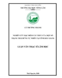 Luận văn Thạc sĩ Lâm nghiệp: Nghiên cứu đặc điểm cấu trúc của một số trạng thái rừng tự nhiên tại tỉnh Bắc Giang