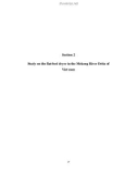 Section 2:  Study on the flat-bed dryer in the Mekong River Delta of Viet Nam