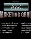 Thuyết trình  Văn hóa Trung Quốc - A& C  Marketing group