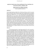 BÁO CÁO  KHẢO SÁT KHẢ NĂNG TĂNG TRƯỞNG BÙ CỦA CÁ RÔ PHI VẰN (Oreochromis niloticus, Linnaeus, 1785) 