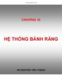 Bài giảng Nguyên lý máy: Chương 10 - Nguyễn Văn Thạnh