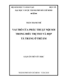 Luận án tiến sĩ Y học: Vai trò của phẫu thuật nội soi điều trị teo hoặc hẹp tá tràng ở trẻ em