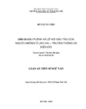 Luận án Tiến sĩ Ngữ văn: Dân ca Gầu plềnh và lễ hội gầu tào của dân tộc Hmông ở Lào Cai – truyền thống và biến đổi