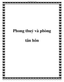 Phong thuỷ và phòng tân hôn