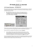 3D Studio MAX 3.1 tutorials