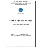 Khóa luận tốt nghiệp Quản trị doanh nghiệp: Nâng cao hiệu quả sử dụng nguồn nhân lực tại Công ty cổ phần thương mại và cơ khí Trúc Sinh