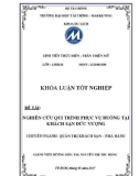 Khóa luận tốt nghiệp Quản trị khách sạn nhà hàng: Nghiên cứu qui trình phục vụ buồng tại khách sạn Đức Vượng