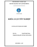 Khóa luận tốt nghiệp Quản trị doanh nghiệp: Một số giải pháp nhằm nâng cao hiệu quả sản xuất kinh doanh tại công ty Cổ phần Cảng Nam Hải