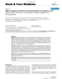 báo cáo khoa học:  Effect of yoga on self-rated visual discomfort in computer users