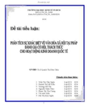 Phân tích sự khác biệt về văn hóa xã hội tại Pháp - Đánh giá cơ hội, thách thức cho hoạt động kinh doanh quốc tế