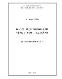 Luận án tiến sĩ Địa chất: Đặc điểm quặng hoá Li ở vùng Đức Phổ - Sa Huỳnh